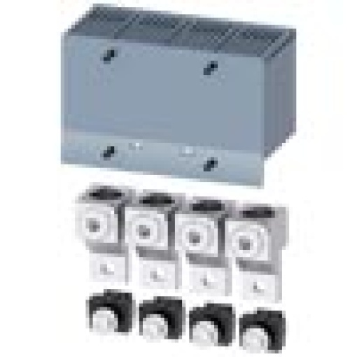 Circular conductor terminal large with control wire voltage tap 4 units ac