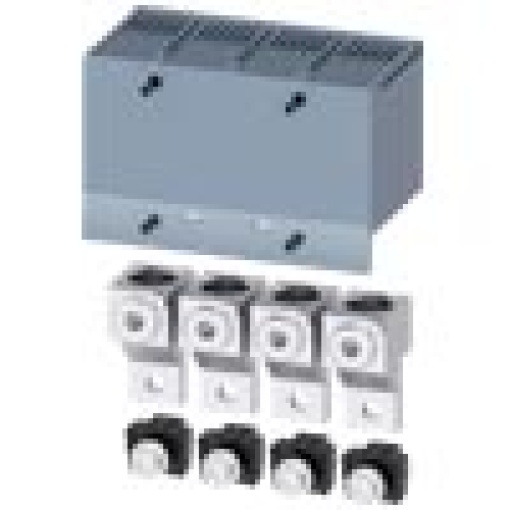 Circular conductor terminal large with control wire voltage tap 4 units ac
