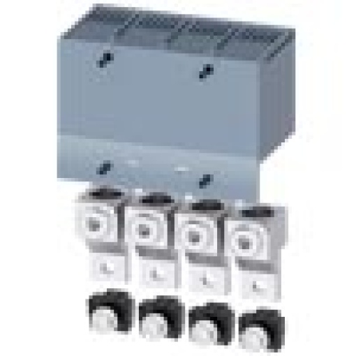 Circular conductor terminal large with control wire voltage tap 4 units ac