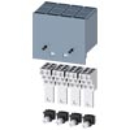 Circular conductor terminal 6 cables 4 units accessory