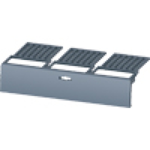 Terminal cover 3pole 1 unit accessory for 3VA2 100160250