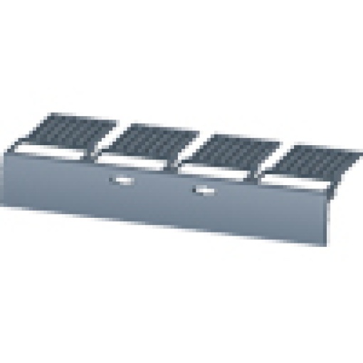 Terminal cover 4pole 1 unit accessory for 3VA2 100160250