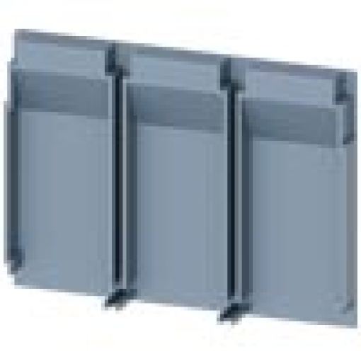 Insulating plate extended, 3-pole, 1 unit, accessory for 3VA1 100160