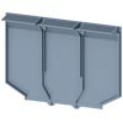 Insulating plate broadened, 3-pole, 1 unit, accessory for 3VA1 400630 3VA2