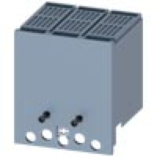 terminal cover extended 3pole 1unit with holes for voltage testing accesso
