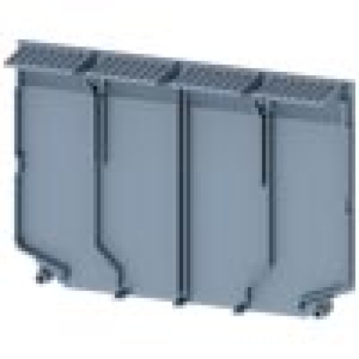 Insulating plate broadened, 4-pole, 1 unit, accessory for 3VA1 100160