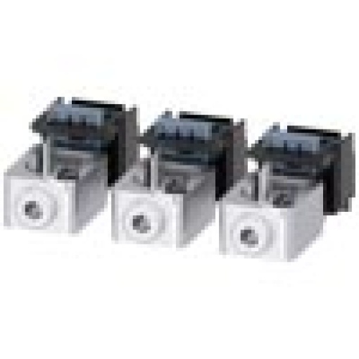 Circular conductor terminal with control wire voltage tap 3 units accessory