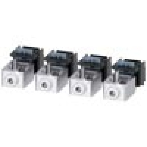 Circular conductor terminal with control wire voltage tap 4 units accessory