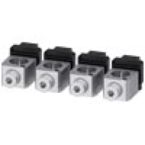 Circular conductor terminal with control wire voltage tap 4 units accessory