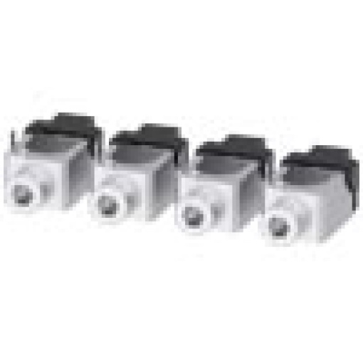 Circular conductor terminal with control wire voltage tap 4 units accessory