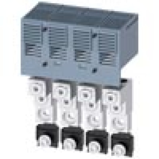 Circular conductor terminal Cu 2 cables control wire voltage tap 4 units 