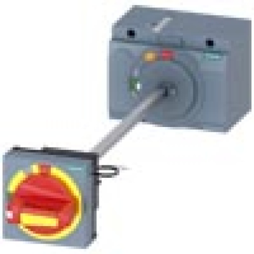 Doorcoupling rotary operating mechanism EMERGENCY OFF IEC IP65 with door in