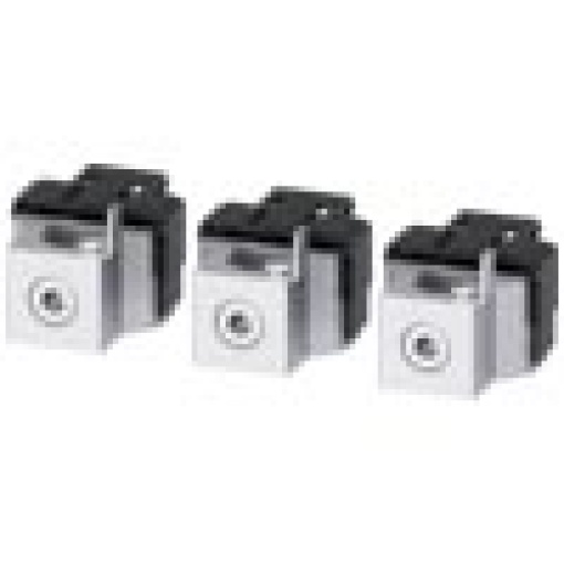 Circular conductor terminal with control wire voltage tap 3 units accessory