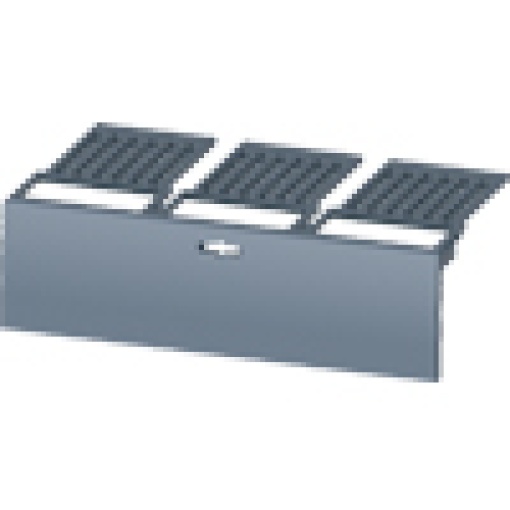 Terminal cover for plugin and withdrawable socket accessory for circuit br
