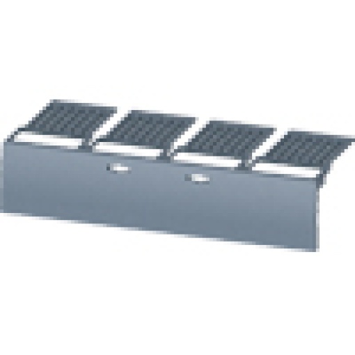 Terminal cover for plugin and withdrawable socket accessory for circuit br