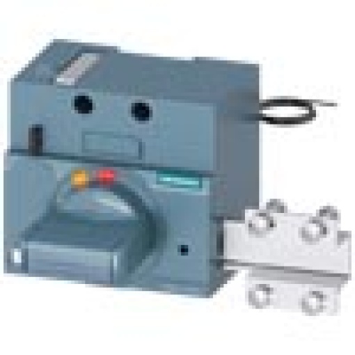 Front mounted rotary operator standard with door interlock, IEC IP3040, illu...