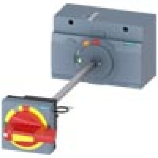 Doorcoupling rotary operating mechanism EMERGENCY OFF IEC IP65 with door in