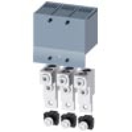Circular conductor terminal 2 cables with control wire voltage tap 3 units