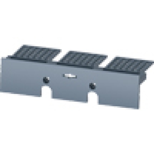 Terminal cover for plugin and withdrawable socket accessory for circuit br