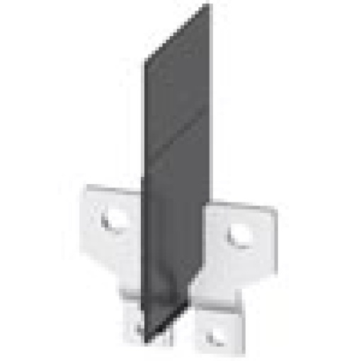 Front bus connectors broadened, 2 units, accessory for 3VA1 160 2-pole