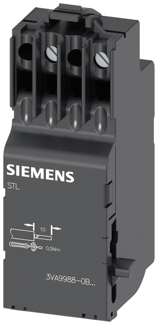 shunt trip left 24V AC 5060Hz  2430V DC accessory for 3VA456