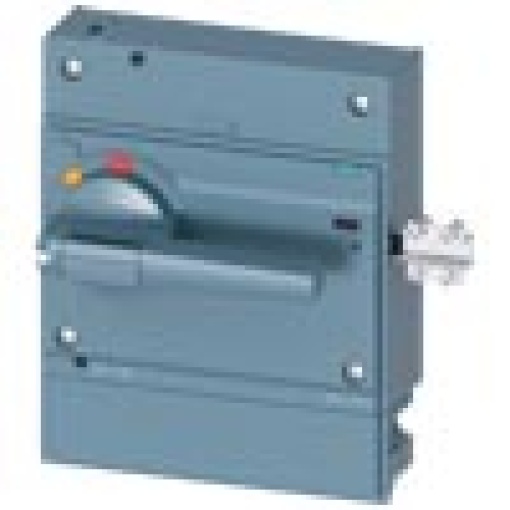 front mounted rotary operator standard IP30 with door interlock and door open...