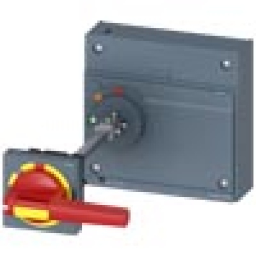 door mounted rotary operator EMERGENCY OFF IEC IP65 with door interlock acces