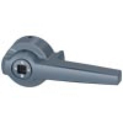 supplementary handle for door mounted rotary operator standard accessory for