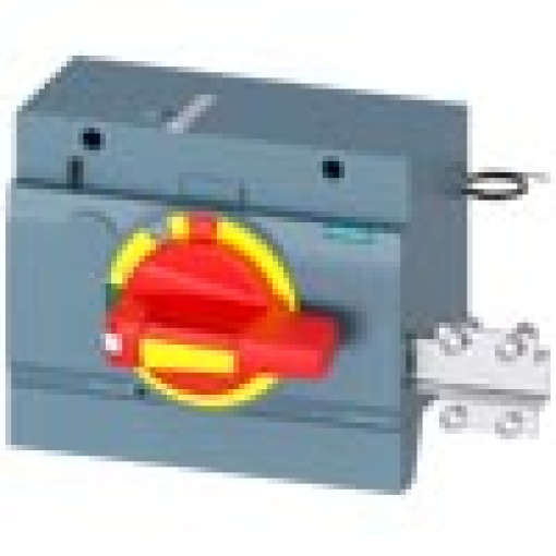 Front mounted rotary operator EMERG. OFF IP30 with door interlocking for 3VA5...