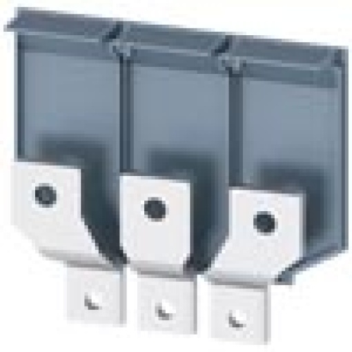 Front bus connectors broadened, 3 units, for 3VA56 400600