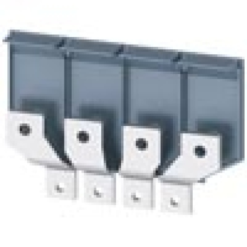 Front bus connectors broadened, 4 units, for 3VA56 400600