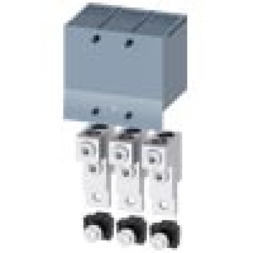 Circular conductor terminal 2 cables 3 units accessory for 3VA6 150250