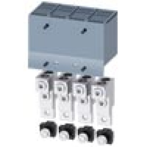 Circular conductor terminal 2 cables control wire voltage tap 4 units for