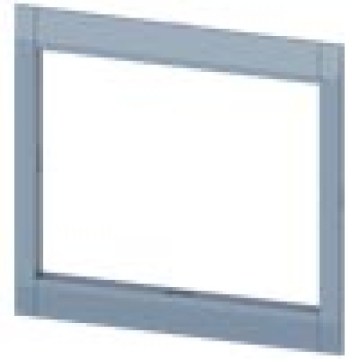 cover frame for door cutout 1396 x 1128mm WxH accessory for circuit bre