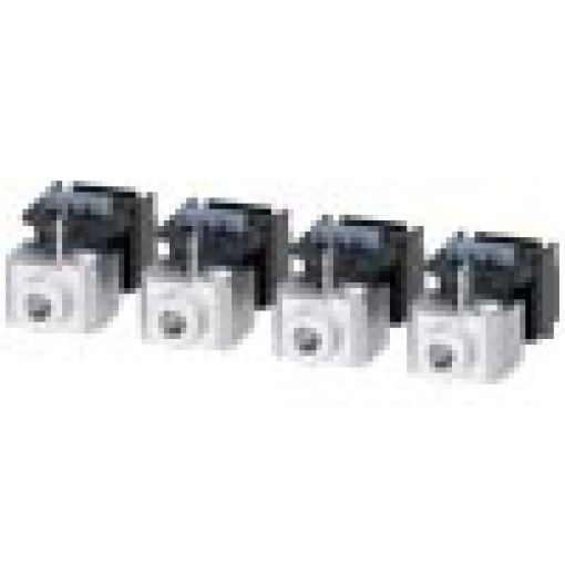 Circular conductor terminal Cu with control wire voltage tap 4 units acces