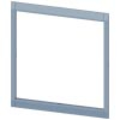 Cover frame 2003 x 2008 mm W x H accessory for front mounted rotary oper