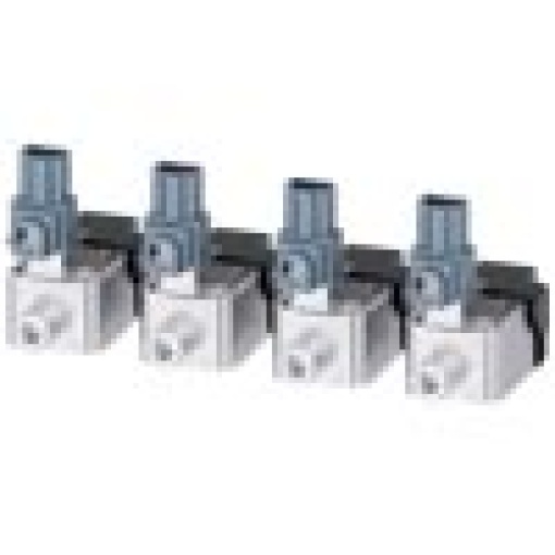 Box terminal with control wire tap 4 units accessory for 3VA6 150250