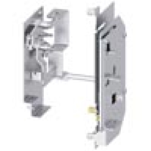Locking mechanism to prevent opening of the control cabinet door in ON positi