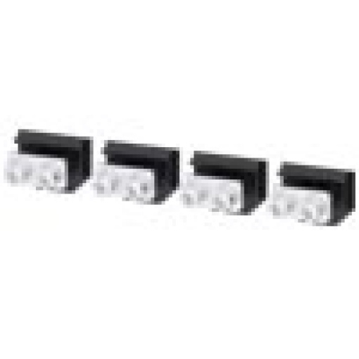 Front main terminals 4 units for fixedmounted breaker accessory