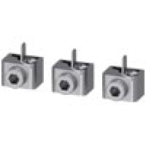 Circular conductor terminal with control wire voltage tap 3 units accessor