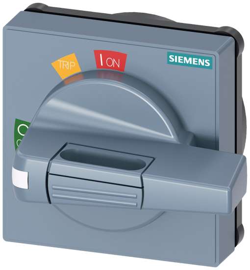Handle with masking plate standard without tolerance compensation with door o