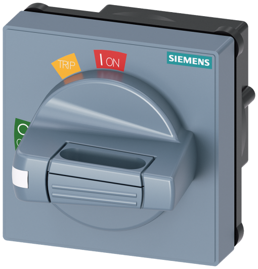 Handle with masking plate standard with tolerance compensation with door open