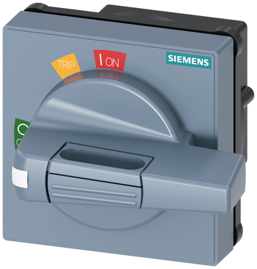 Handle with masking plate standard with tolerance compensation with door open