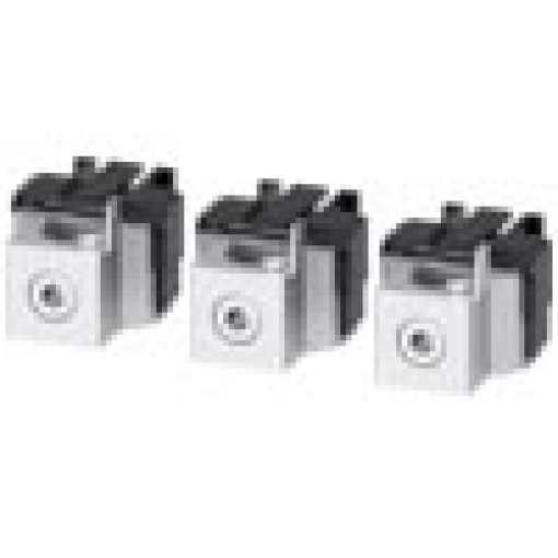 Circular conductor terminal with control wire voltage tap 3 units accessory