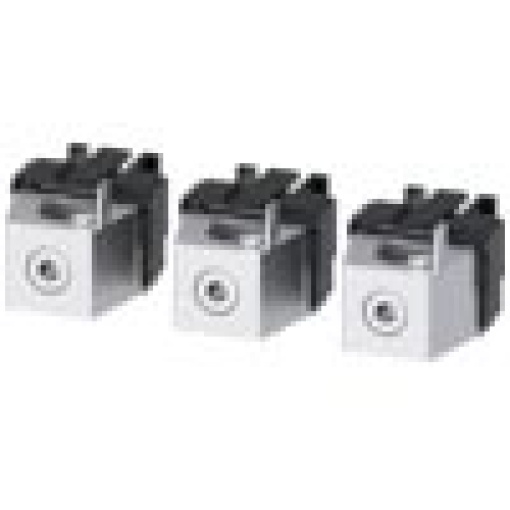 Circular conductor terminal Cu with control wire voltage tap 3 units acces