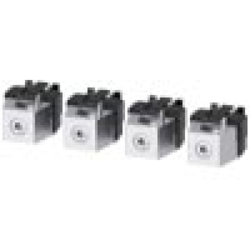 Circular conductor terminal Cu with control wire voltage tap 4 units acces