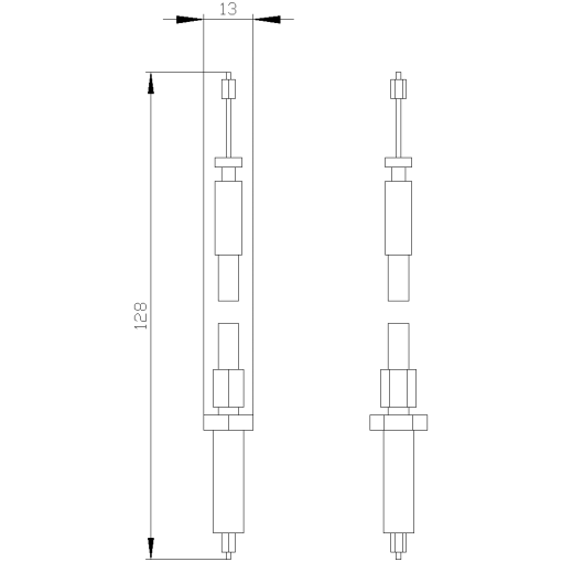 Accessory circuit breaker 3WL10 Bowden cable