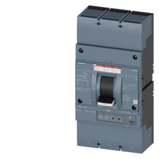 Circuit breaker 3VA6 UL frame 1000 breaking capacity class C 100kA  480V