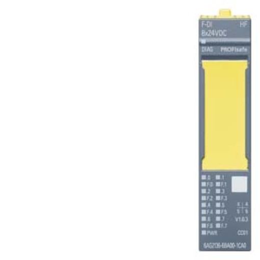 SIPLUS ET 200SP FDI 8x24VDC HF OT1 RAIL with conformal coating based on 6ES7