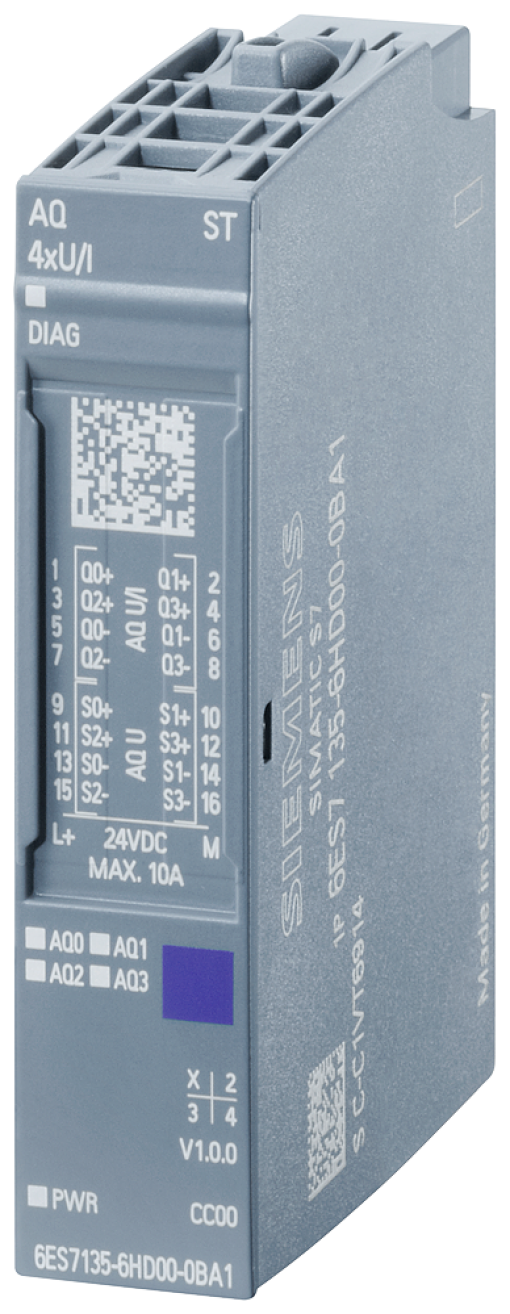 SIPLUS ET 200SP AQ 4xUI ST